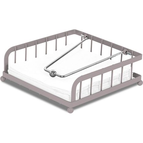 SERVILLETAS CON PINZA BERLINGER HAUS BH-8592 TAUPE (1/3)