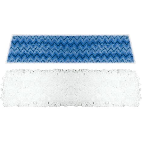 Polti kit 2 panni microfibra lavabili per accessorio Vaporetto scopa Steam Mop