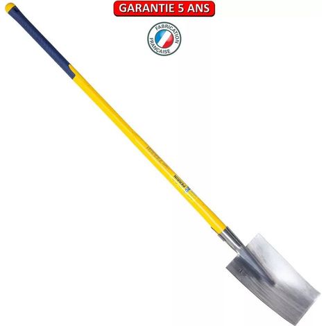 Senlis polierte Schöpfkelle, 28 cm, mit unzerbrechlichem Fiberglas-Verbundgriff OUTILS PERRIN
