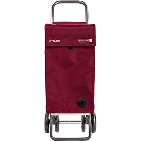 ROLSER carro compra sbelta mf 4.2 burdeos , Carro Sbelta MF 4.2 BurdeosCarro de aluminio de 4 ruedasBase inferior abatiblePermite el plegadoBolsa con solapaBols