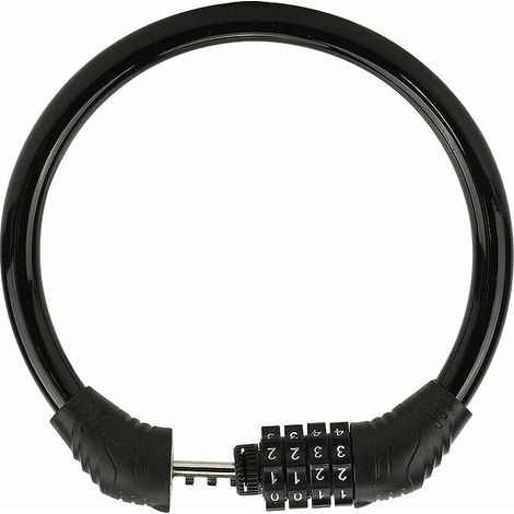 Mini Cadenas de Vélo Portable, Antivol De Vélo Avec Mot Passe à 4 Chiffres, Antivol de Vélo Réinitialisable, Security Bike Lock (1/5)