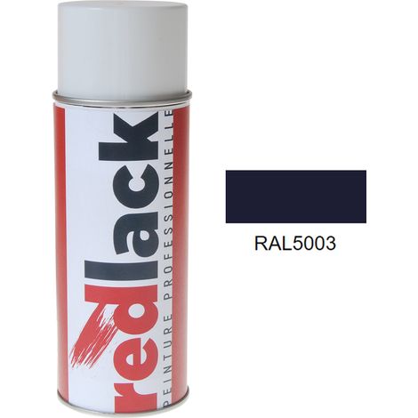 Bomboletta di Vernice spray 400ml – RAL 5003 – Blu zaffiro – opaca – multisupporto – Redlack