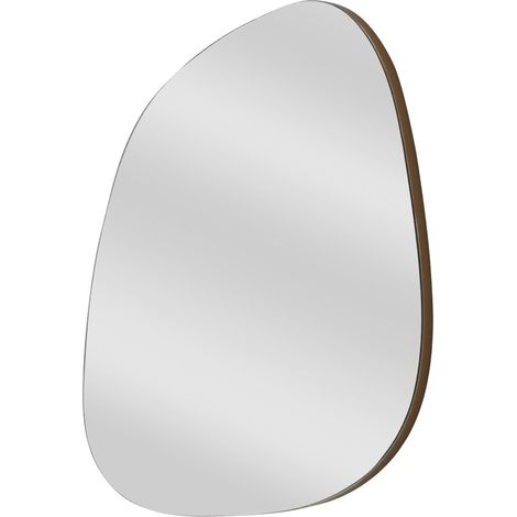 Specchio Moscufo, Forma Irregolare, Materiale Struttura in Legno Nobilitato, 1.8x75h cm oro