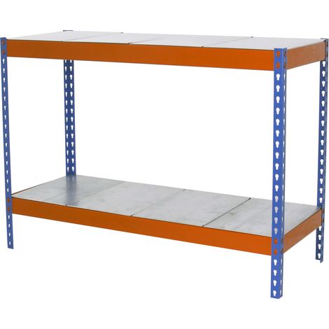 Simonrack ECOFORTE 1204-2 scaffale in metallo blu arancione zincato