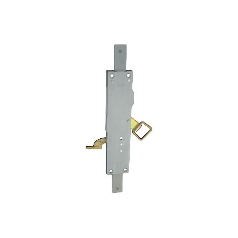 Tirard – Serrure persienne en acier 3ème point décalé – Adaptable sur bois, PVC, métal – Course 20 mm – Cylindre laiton diamètre 22 mm