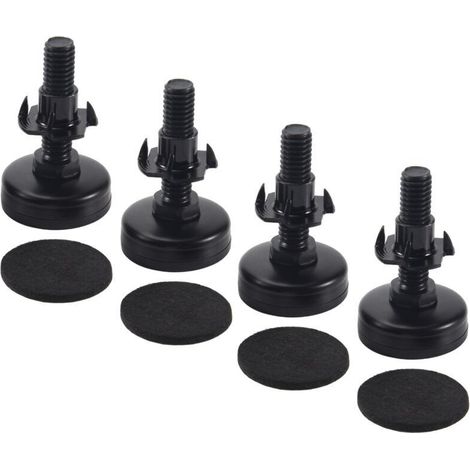 Pieds de Meuble Réglables Niveleurs Robustes pour Armoire Table Chaise 4 Pièces (1/4)