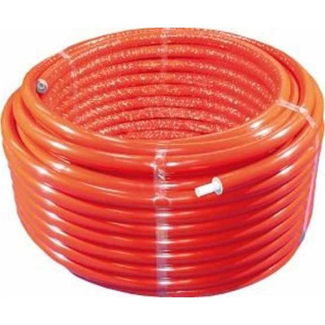 Wavin Tigris K1 Verbundrohr 16 x 2,0 mm 50 Meter Rolle isoliert 13mm