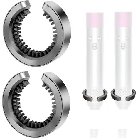 Brosse de nettoyage pour accessoires Dyson HS01 Airwrap Styler HS05, référence 969760-01, outil de nettoyage pratique pour le Dyson Airwrap - Lot de 2 (1/5)