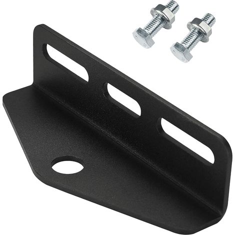 Adaptateur de récepteur de remorque pour tondeuse à gazon universelle Zero Turn Heavy Duty, montage 3"-6", trou de 3/4" (1/5)
