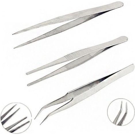 Pinzettenset, 3-teilig (1/2)