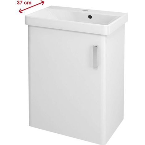 Sapho Theia - Waschtischunterschrank 51x70x35 cm, linke Ausführung, weiß TH057-3030