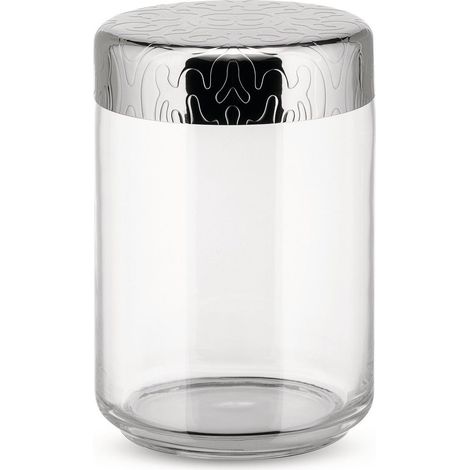 Alessi Dressed Glasbehälter transparent 50 cl elegant (1/3)