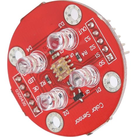 Module de détection de couleurs DIY, carte de capteur de reconnaissance de couleurs TCS3200D/TCS230, alimentation CC 3,3-5 V (1/5)