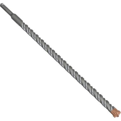 Foret à béton SDS Plus 18 x 460 mm avec 4 tranchants en carbure - Foret à béton pour pierre, béton, bois, brique et carrelage (1/5)