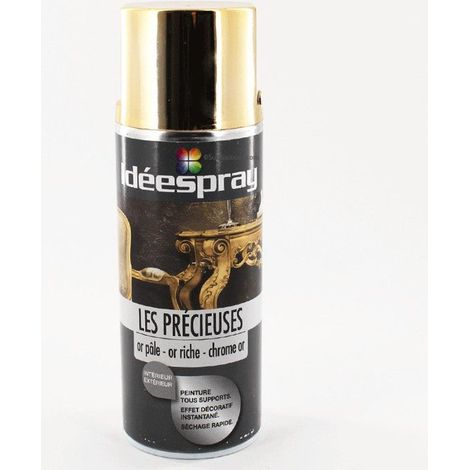 Peinture en aérosol - ADEA - Sinto Precieu - Dorée chrome brillant - 400 ml - Multicolore