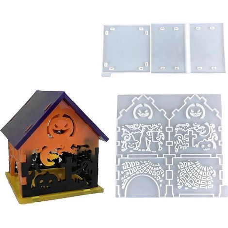 Halloween-Kürbis-Harzformen für Zuhause