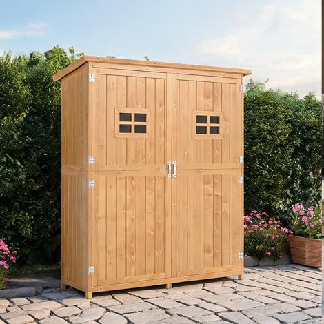 Chariot de jardin en legno di abete 127,5 x 50 x 164 cm (1/5)