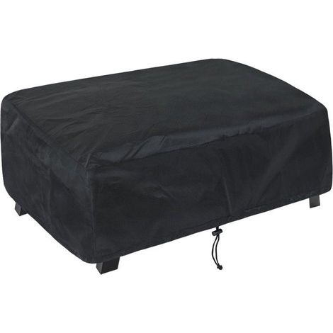 Housse de barbecue - Classique 2-pits plancha - Imperméable - Tissu Oxford 420D - Cordon de serrage