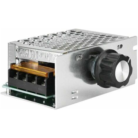 Dimmer for 220V Motor, 4000W AC Voltage Regulator, 220V Voltage Dimmer, Speed Controller for Motor, Speed Controller for Electric Motor Dimmer (1/4)