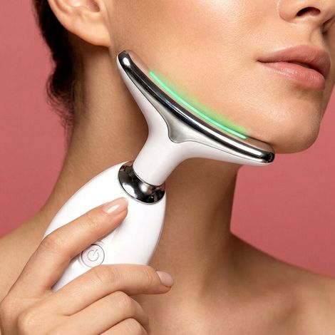 Massage facial EMS avec luminothérapie LED – appareil de massage / lifting-AquaForge (1/5)