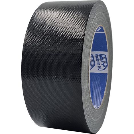 TRADE SHOP - Nastro Americano Nero Telato Resistente 50mm X 25mt Extraforte Impermeabile Sigilla Ripara Imballa - (1/5)