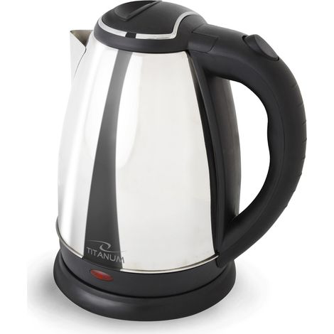 TITANUM RORAIMA 1,8L Silberner Wasserkocher (1/5)