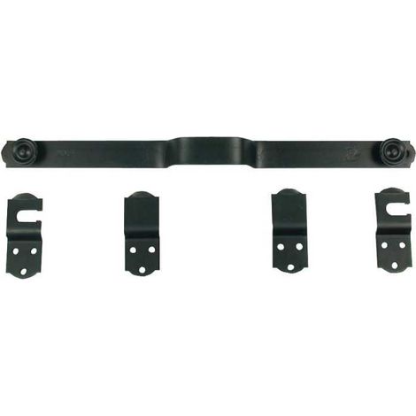 Torbel barra de seguridad 120 cm negra robusta