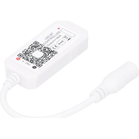 Contrôleur Bandeau LED Bluetooth Mini RGB Couleur Lampe Télécommande Intelligente Éclairage (1/5)