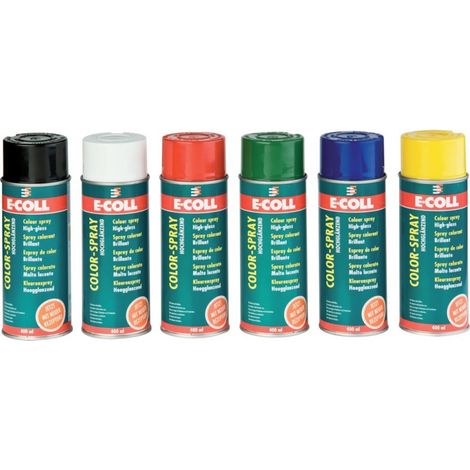 Spray 400Ml Verde Colorante Giallo E-Coll (A 6)