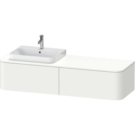 Mueble bajo de lavabo con consola Duravit Happy D.2 Plus, (1/5)