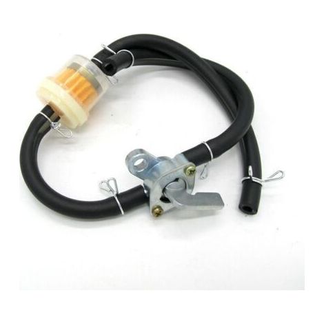 Robinet de carburant universel interrupteur d'essence robinet de carburant robinet d'essence pour générateur réservoirs de carburant de moteur à essence (1/4)
