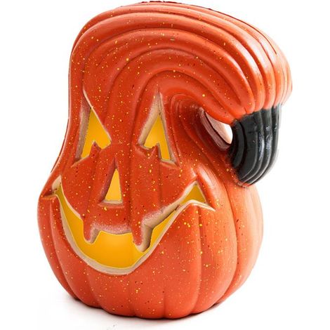 1pc Halloween Table Citrouille Lumières Décoration Statue Paysage Lanterne Lampe pour Table de Dîner de Fête (1/5)