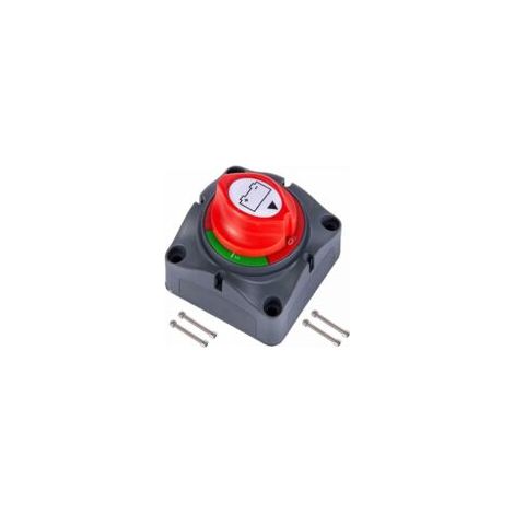 Interruptor de desconexión de batería de 12V-48V, interruptor aislador de batería, interruptor de desconexión de batería impermeable de 275A para automóviles, barcos y vehículos - Crezuo