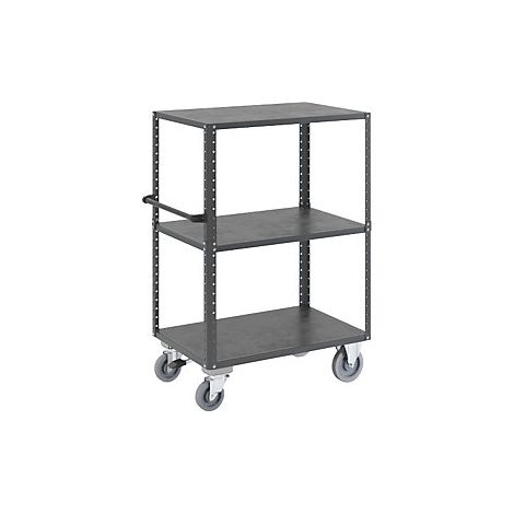 eurokraft pro  Carrello a ripiani CustomLine  aperto su 4 lati