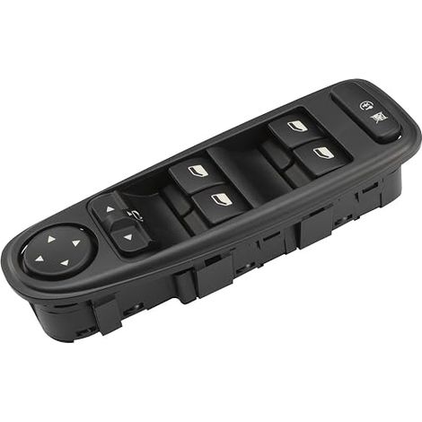 Panel de control del regulador de ventana C4 Picasso Interruptor de ventana izquierda 6554.YH Botón del interruptor del regulador de ventana para Citroën C4 Grand Picasso 96639383ZD (1/5)