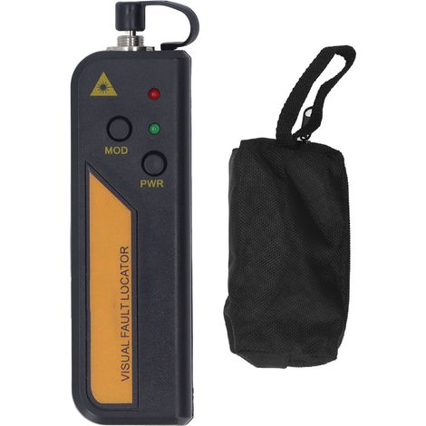 10KM Visual Fault Locator Fiber Optic Detector Portable Optical Cable Tester 2.5MM Universal Connector