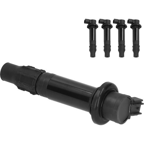 Bobine d'allumage moto 4 pièces F6T568, compatible R6 RJ15 BJ 2009, remplacement moteur, bougie d'induction, kit haute performance. (1/5)