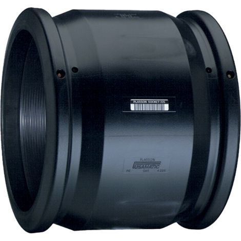 Manchon électrosoudable PE 9010 - Diamètre intérieur : 280 mm - Diamètre extérieur : 342 mm - PLASSON