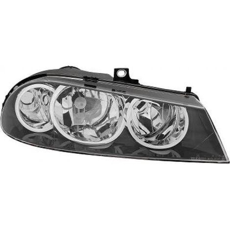 Feu phare avant droit (passager) Alfa 156 de 2003 a 2005 Halogene noir-42210488 (1/2)