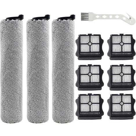rouleaux de brosse + 6 filtres pour aspirateur Tineco Floor ONE S3 (1/5)