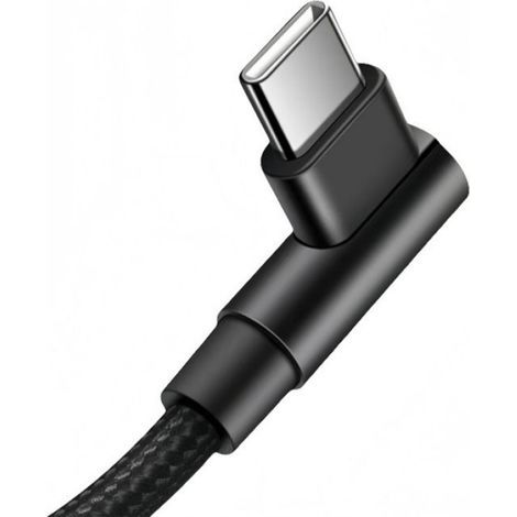 2 m langes USB-C-zu-USB-C-Doppelbiege-Datenkabel (1/5)