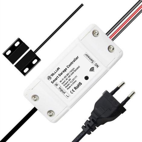 Kit de control de puerta de garaje WiFi Tellur (1/3)