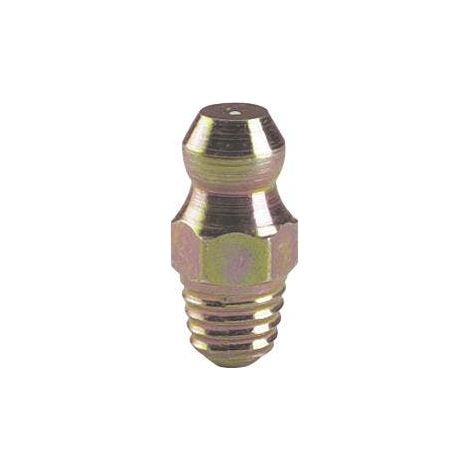 Graisseur hydraulique 6x100 à bec droit auto-taraudant - Algi
