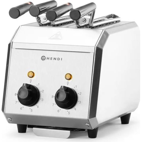 Sandwich-Toaster mit Doppeltimer 1200W - Hendi 261163 (1/5)