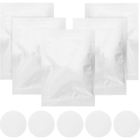 60Pièces Recharges Parfumées Blanches Aromathérapie Accessoire Auto