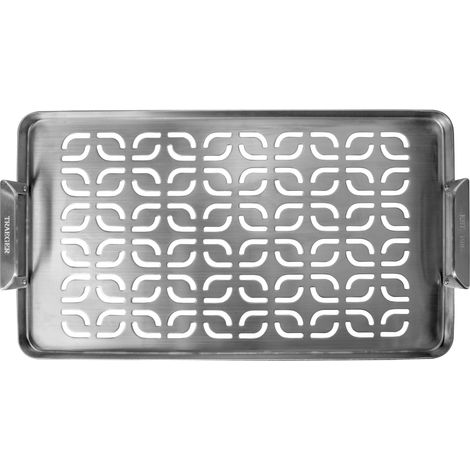 TRAEGER - Plaque De Cuisson En Inox Pour Poisson Et Légumes (1/2)