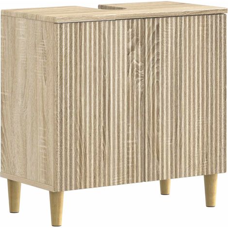 Bathroom Sink Cabinet ARNHEM Sonoma Oak 59.5 x 31.5x 59 cm vidaXL (1/5)