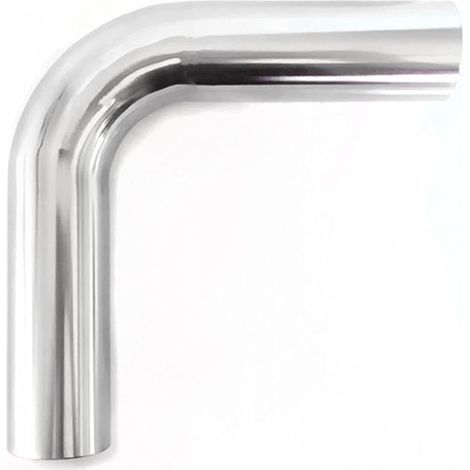 Set di raccordi per tubi, diametro esterno 19/25/32/38/45/51/57/63 mm, saldati di testa, angolo 90°, lunghi, raccordi igienici in acciaio inox SUS304, diametro esterno 25 mm - (1/5)