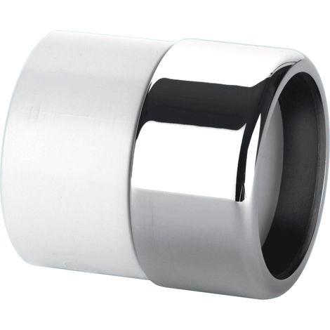 McAlpine ABS32/35G-CB Chrome Plated Brass Compression Straight Connector x ABS Solvent Weld (1/5)
