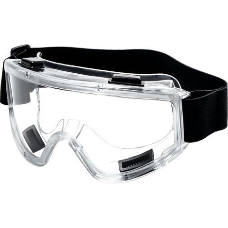 Lntyq Lunettes de Protection Anti-buée Surlunettes de Sécurité Anti-rayures Idéal pour Bricolage, Chimie, Travaux, Chantiers - Homme & Femme (1/5)